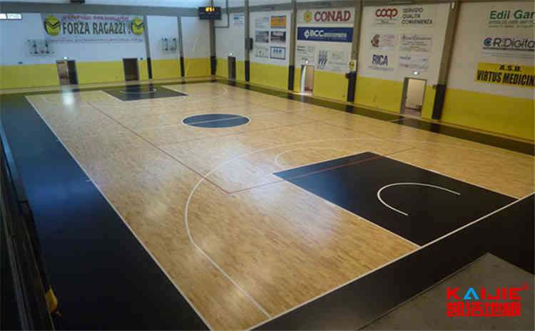 指接板NBA籃球場木地板板式龍骨結構